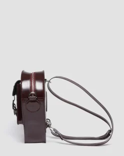 Vegane Herzförmige Tasche in Cherry Red
