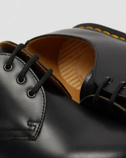 Vintage 1461 Quilon Leder Oxford Schuhe in Schwarz