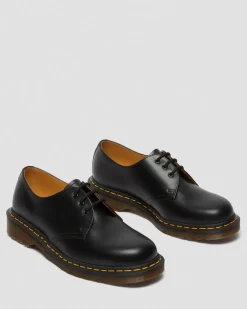 Vintage 1461 Quilon Leder Oxford Schuhe in Schwarz