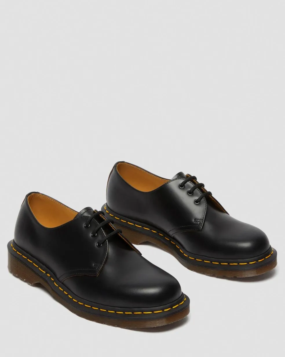 Vintage 1461 Quilon Leder Oxford Schuhe in Schwarz