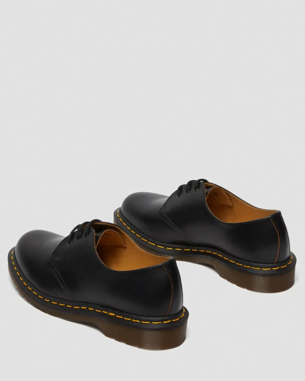 Vintage 1461 Quilon Leder Oxford Schuhe in Schwarz