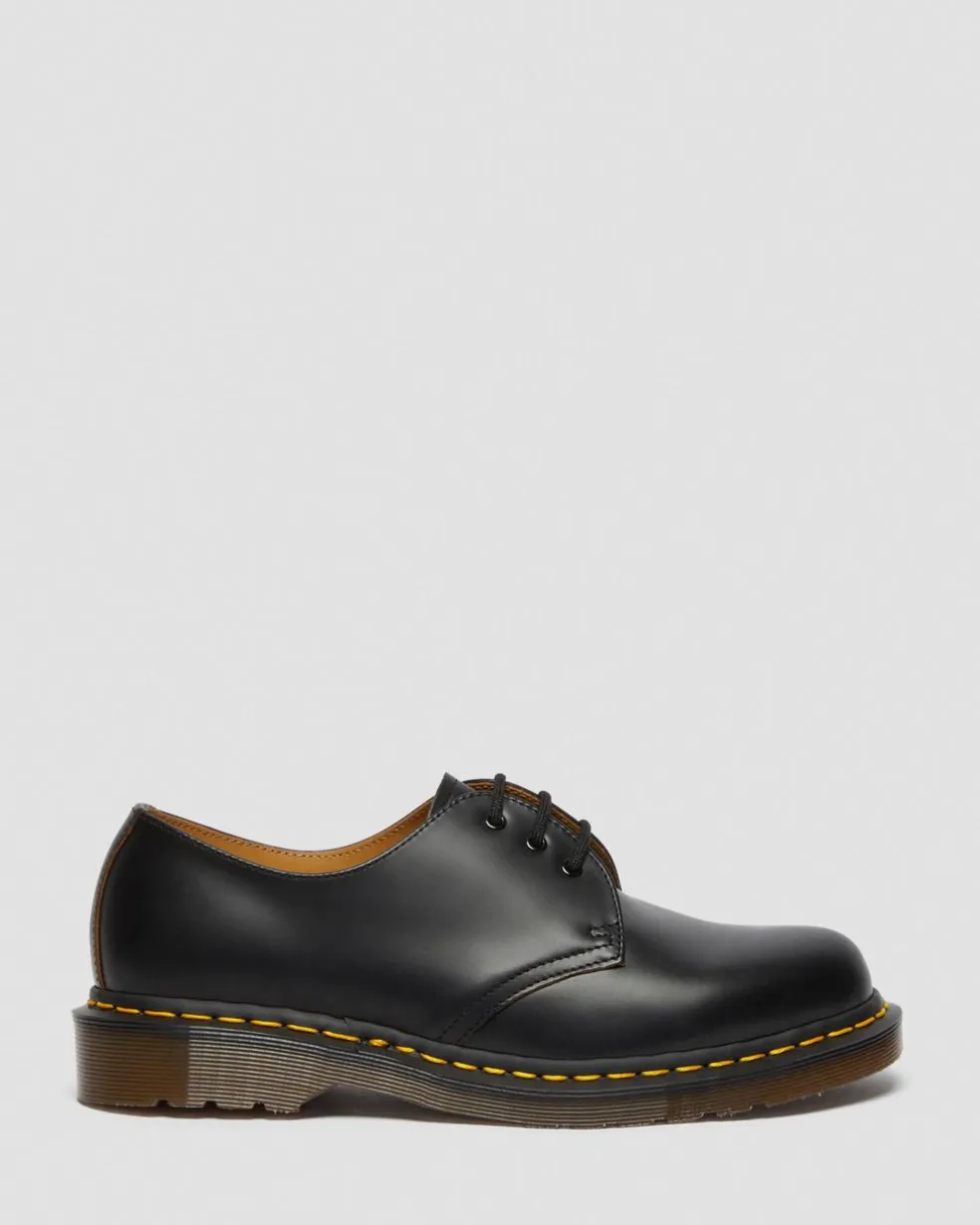 Vintage 1461 Quilon Leder Oxford Schuhe in Schwarz