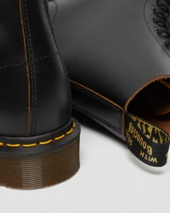Vintage 1460 Quilon Leder Stiefeletten in Schwarz