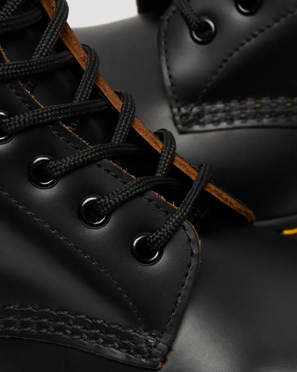 Vintage 1460 Quilon Leder Stiefeletten in Schwarz