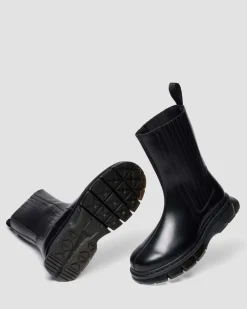 14XX QUBIST CHELSEA BOOTS in Schwarz