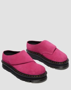 Zebzag Anywair Wildleder Mules in Pink