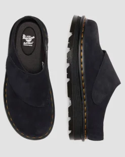 Zebzag Anywair Wildleder Mules in Schwarz