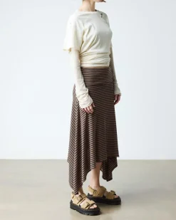 Zebzag Wildleder Sandalen in Tan